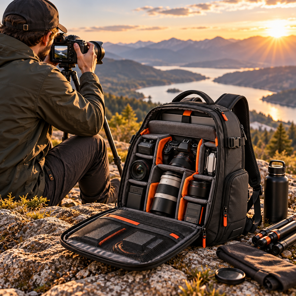 Orvaxio Camera Organizer Bag - detail view 1