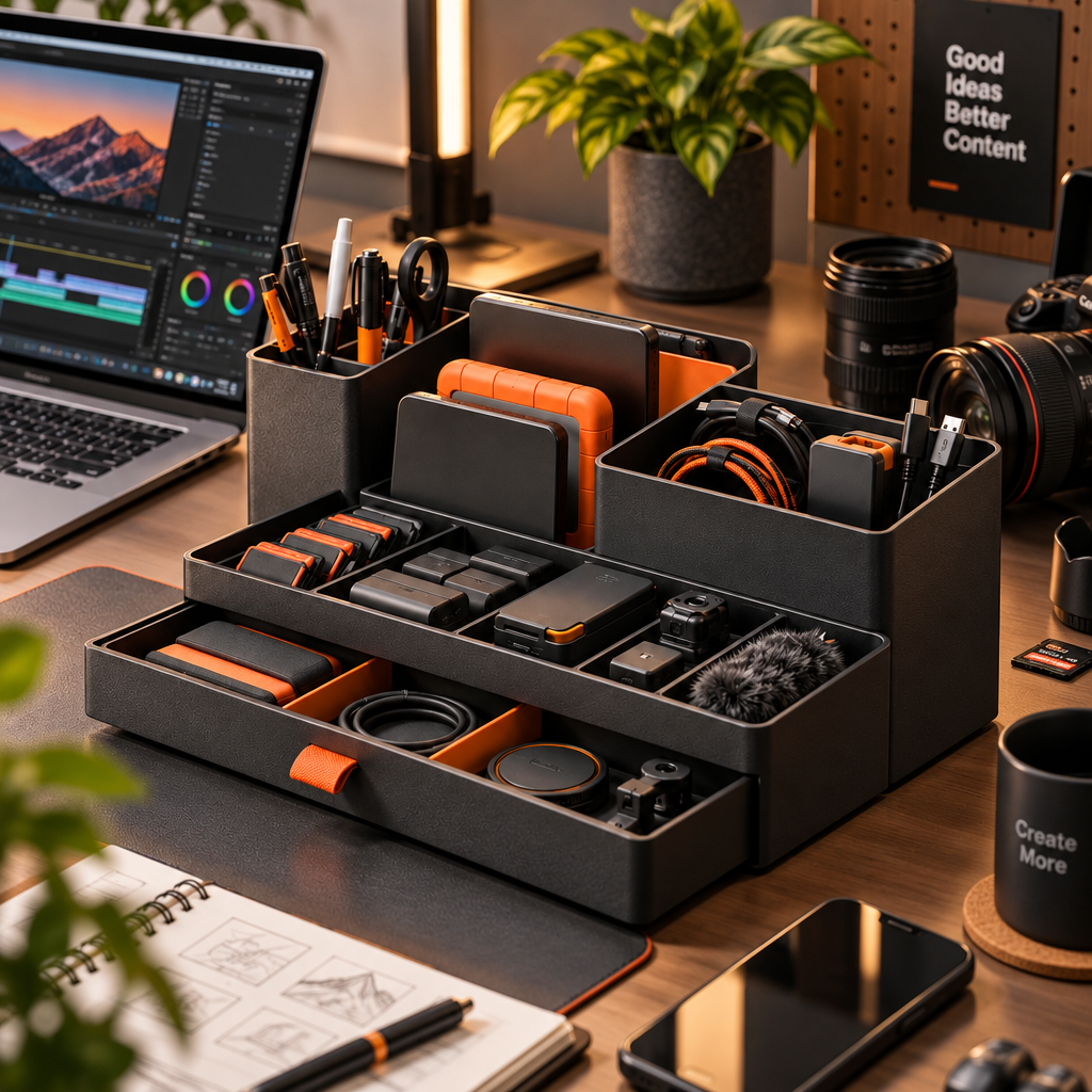 Orvaxio Creator Desk Organization Kit - detail view 4